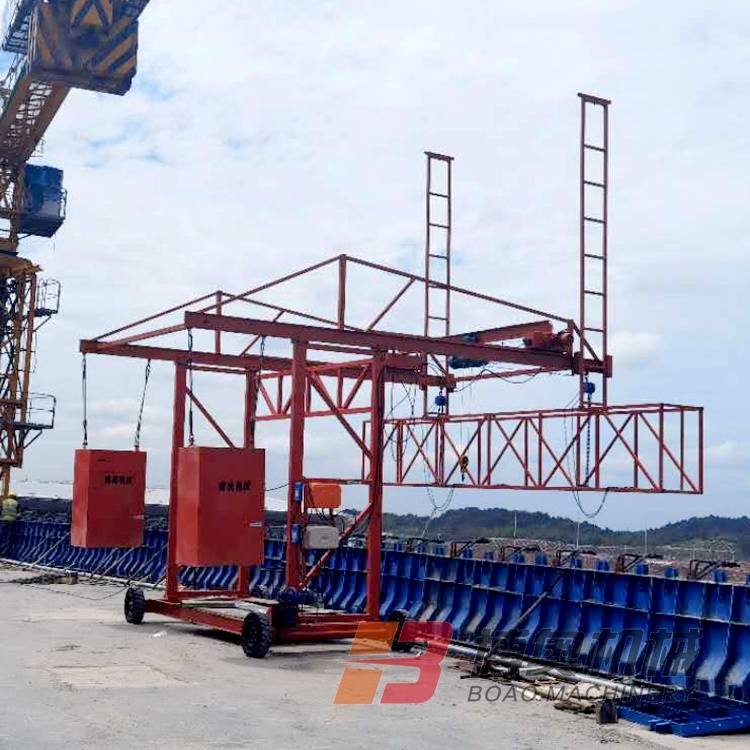 橋梁防撞牆模(mó)闆台車