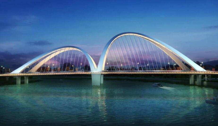 三江口大(dà)橋主橋順(shùn)利合龍